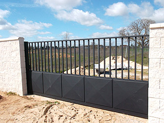 puerta corredera | Carpintería Metálica David Blanco Sanz